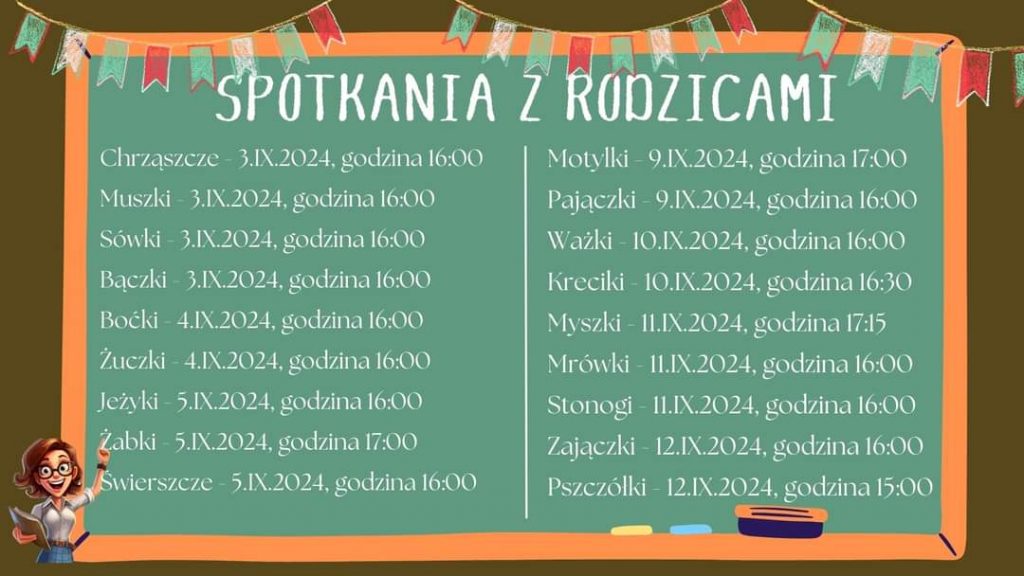 Zapraszamy na wrześniowe spotkania