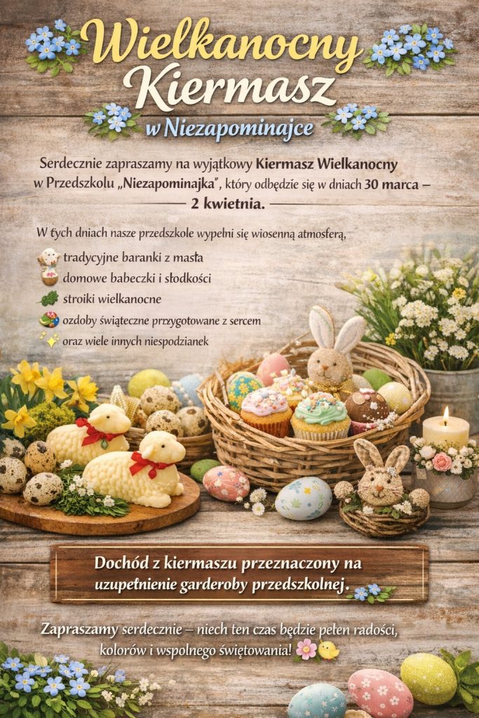 Wielkanocny Kiermasz w Niezapominajce